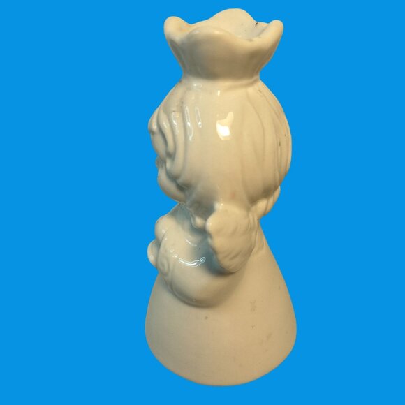 Handerbeit Praying Musician Angels Candle Holders White Porcelain Germany - Picture 11 of 16